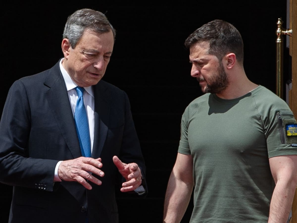 Primer ministro de Italia llamó a crear corredores para exportar cereal de Ucrania