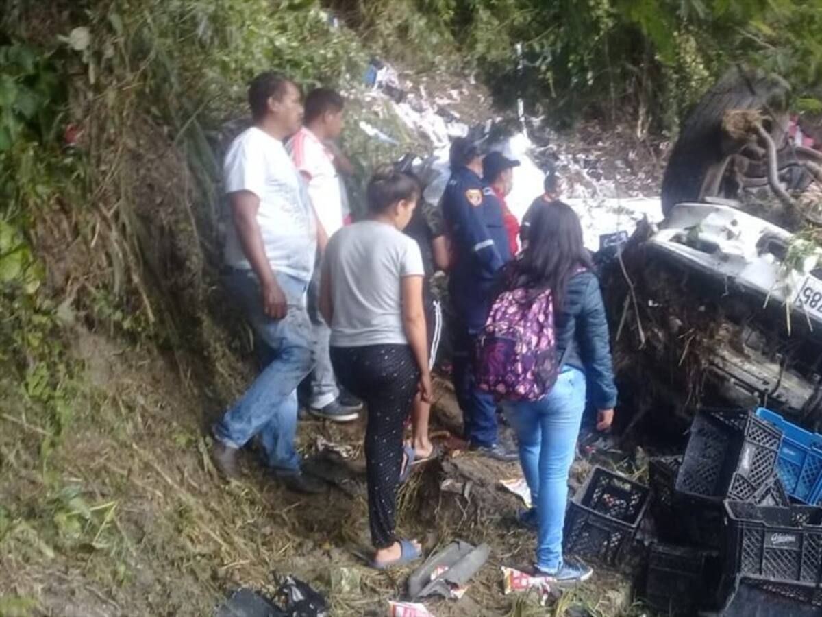 Accidente dejó dos personas muertas en la vía Panamericana en Cauca