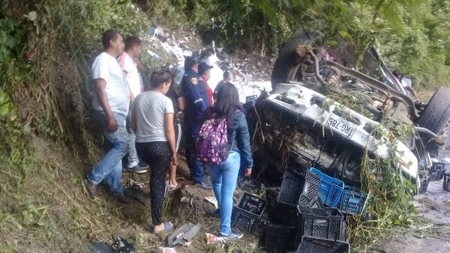 El caso es materia de investigación por parte de las autoridades competentes. Foto: Bomberos Rosas