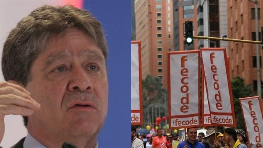 Bruce Mac Master, de la Andi, y Fecode intercambian duros trinos por regreso a clases. Foto: Colprensa