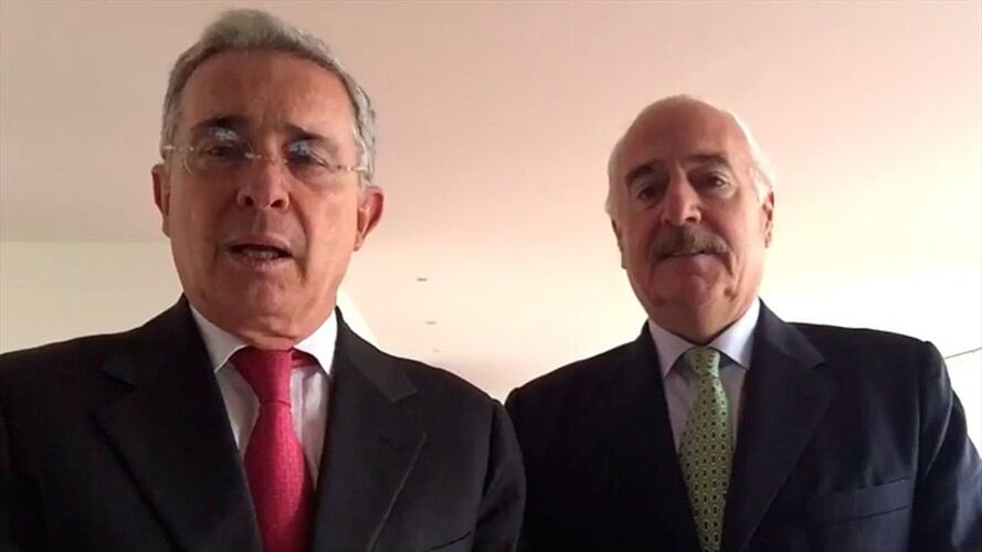 Álvaro Uribe y Andrés Pastrana pidieron investigar si Odebrecht financió la campaña de Juan Manuel Santos. Foto: Colprensa