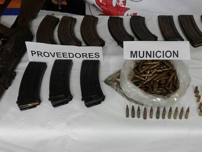 Autoridades localizan 12 depósitos de armamento pertenecientes a las disidencias de las Farc / imagen de referencia. Foto: Colprensa