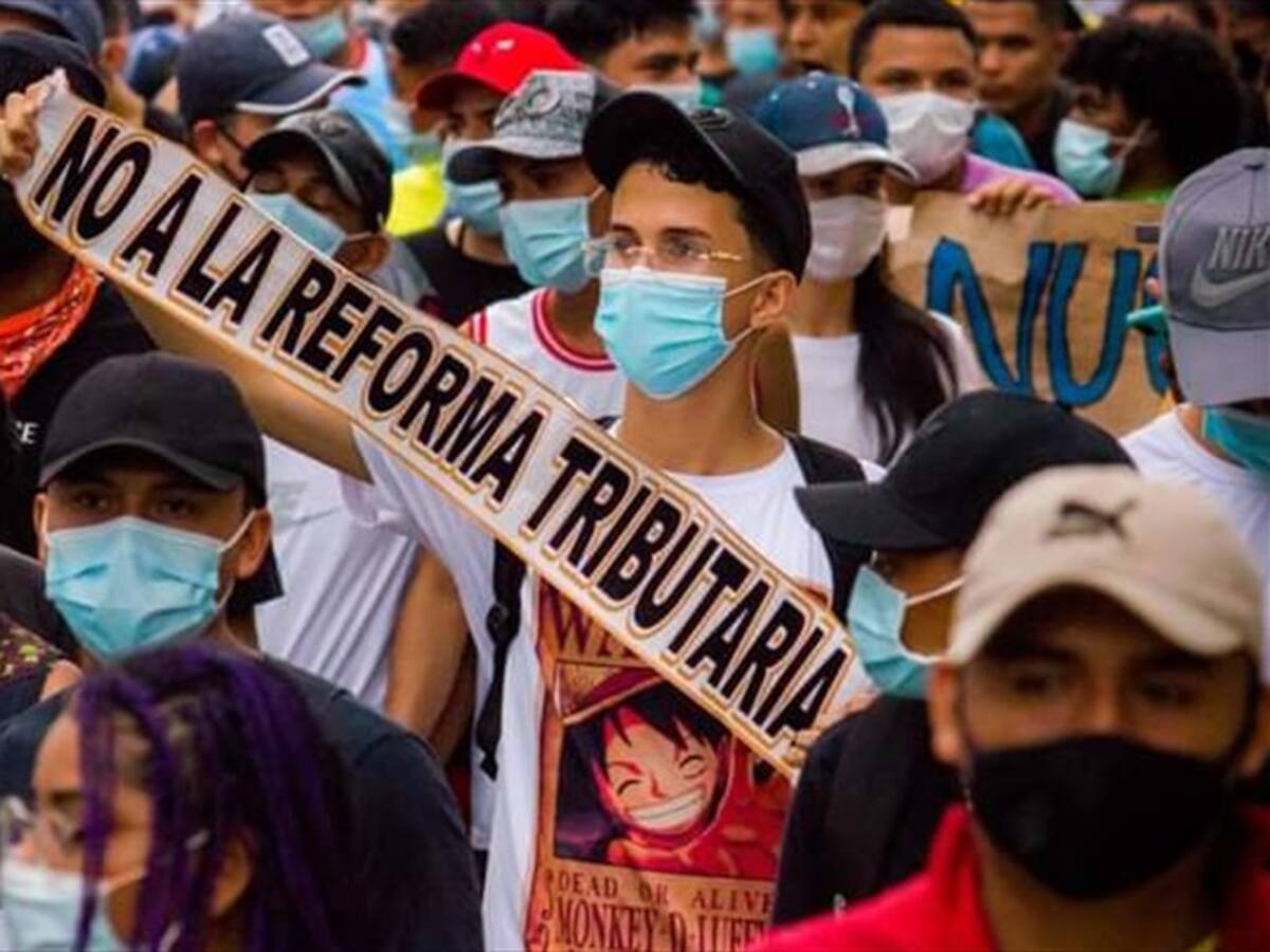 Cuarta jornada de protestas en Montería terminó de manera pacífica