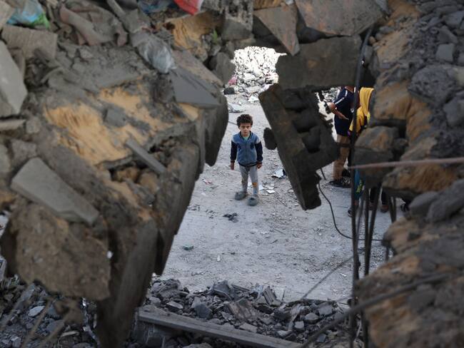 Conflicto entre Israel y Gaza. (Foto: -/AFP via Getty Images)