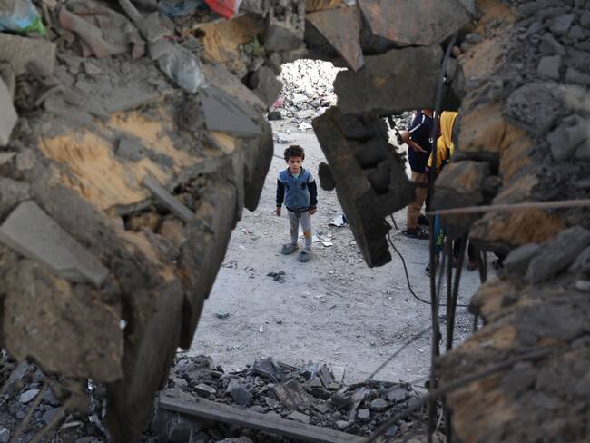 Conflicto entre Israel y Gaza. (Foto: -/AFP via Getty Images)