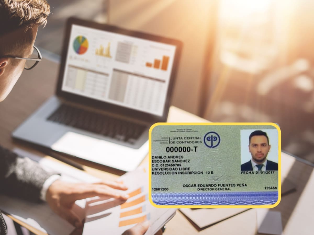 Tarjeta profesional de contador: costo y tiempo que se demora en tramitarse