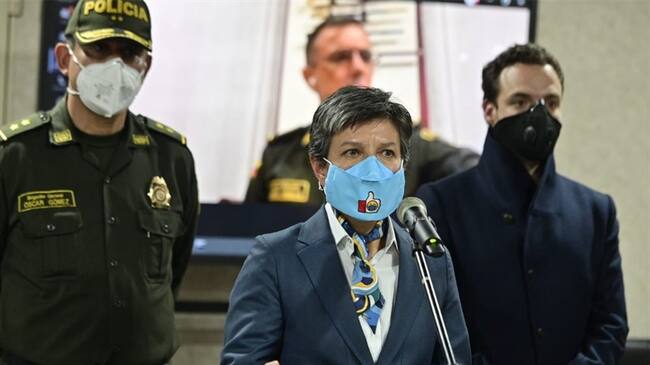 La alcaldesa Claudia López. Foto: ColombiascopioJuan Pablo Calvás