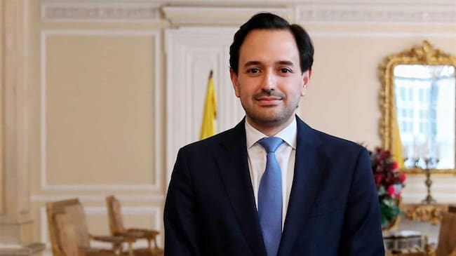 Ministro Diego Mesa. Foto: Cortesía Presidencia