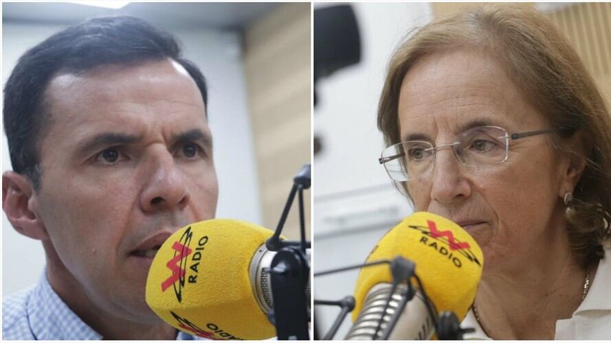 Salud Hernández y Guillermo Rivera debaten sobre la reciente liberación del ex líder guerrillero.. Foto: W Radio