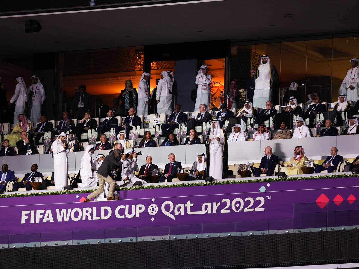 Infantino y el emir de Qatar inauguraron oficialmente el Mundial 2022