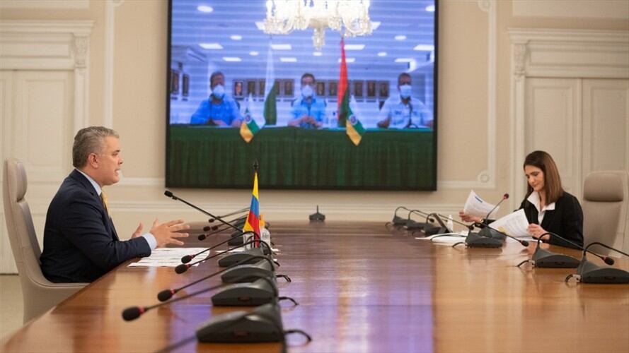 Presidente Iván Duque. Foto: Cortesía: Presidencia