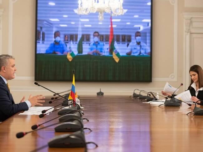 Presidente Iván Duque. Foto: Cortesía: Presidencia
