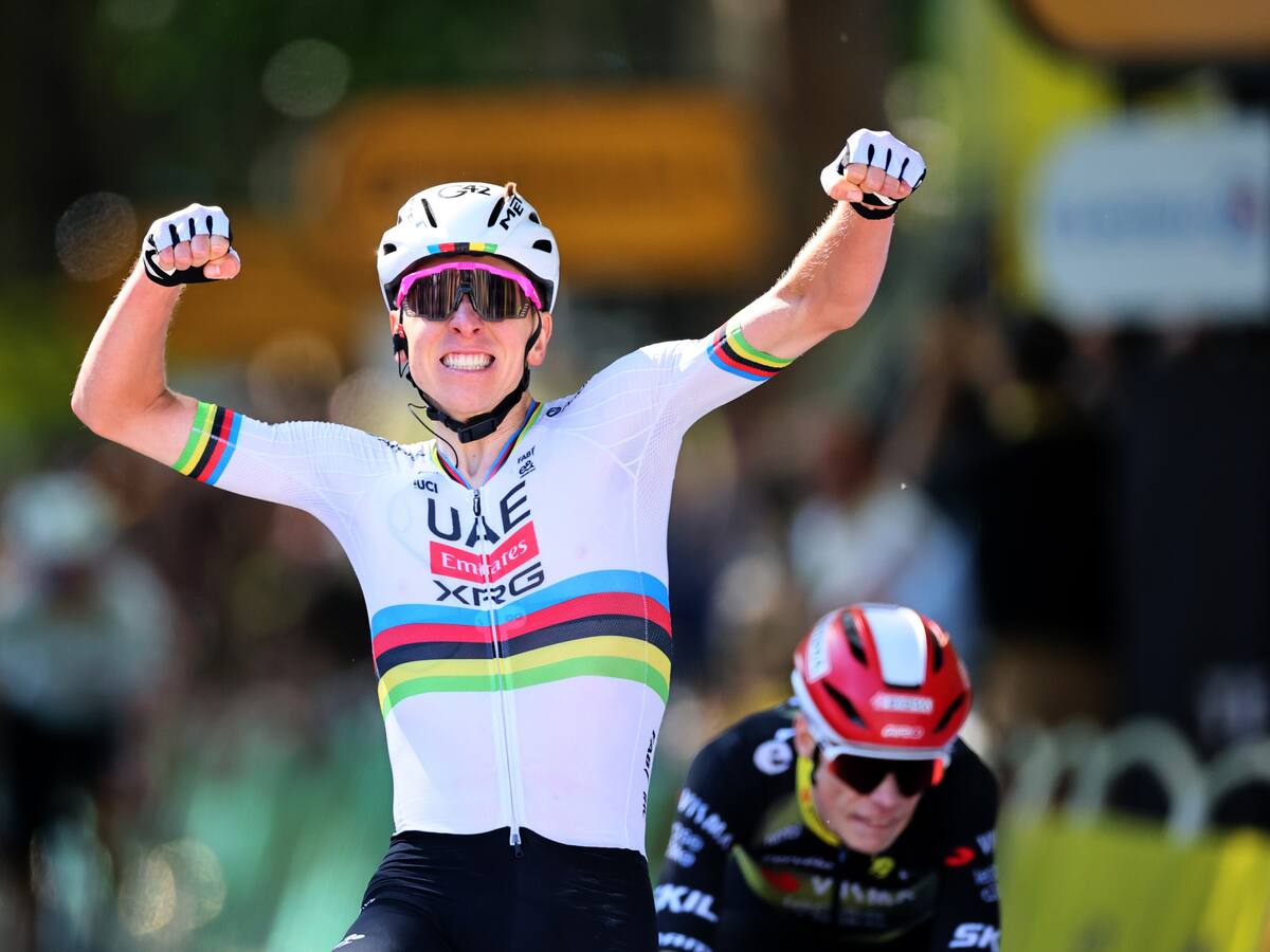Tadej Pogacar, imbatible en la cuarta etapa del Tour de Francia