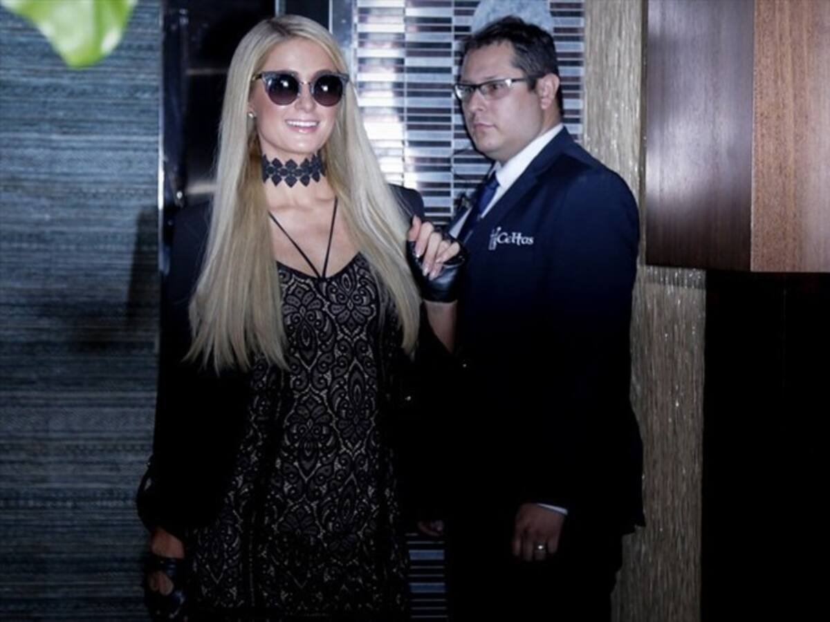 Las fotos de Paris Hilton en Colombia