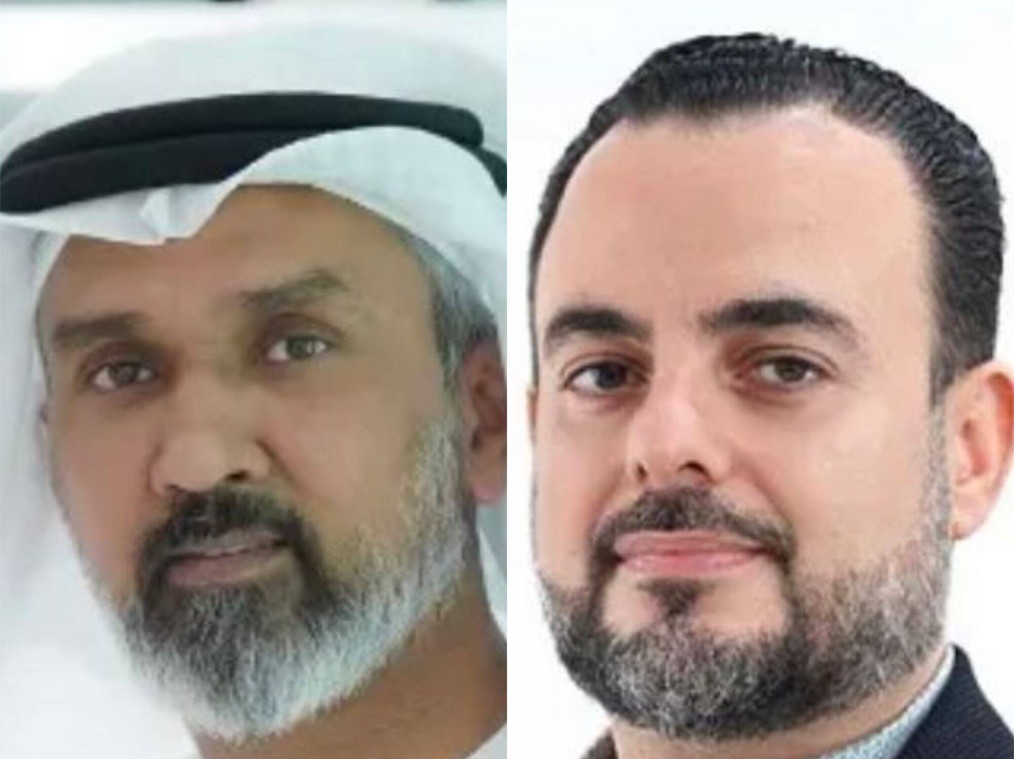 Syed Basar Shueb y Tahnoon bin Zayed Al Nahyan. Foto: Suministrada