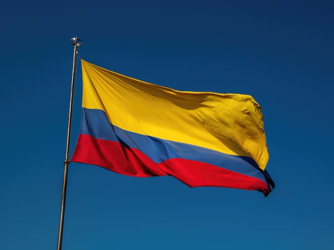 Bandera de Colombia. Foto: Getty Images.