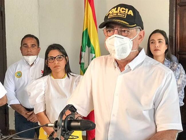 William Dau, alcalde de Cartagena.. Foto: Archivo
