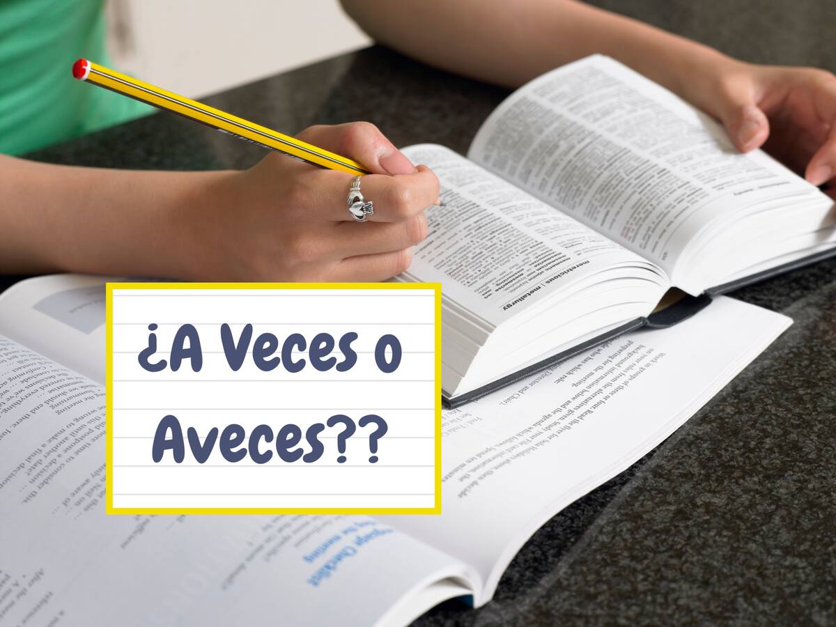 Cómo se escribe: ¿a veces o aveces? RAE explica la forma correcta de usar estas palabras