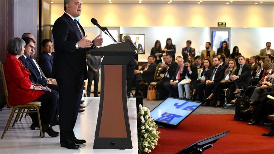 El mandatario advirtió que el país lleva diez años sin tener cárceles nuevas y que es urgente una descongestión. . Foto: Presidencia