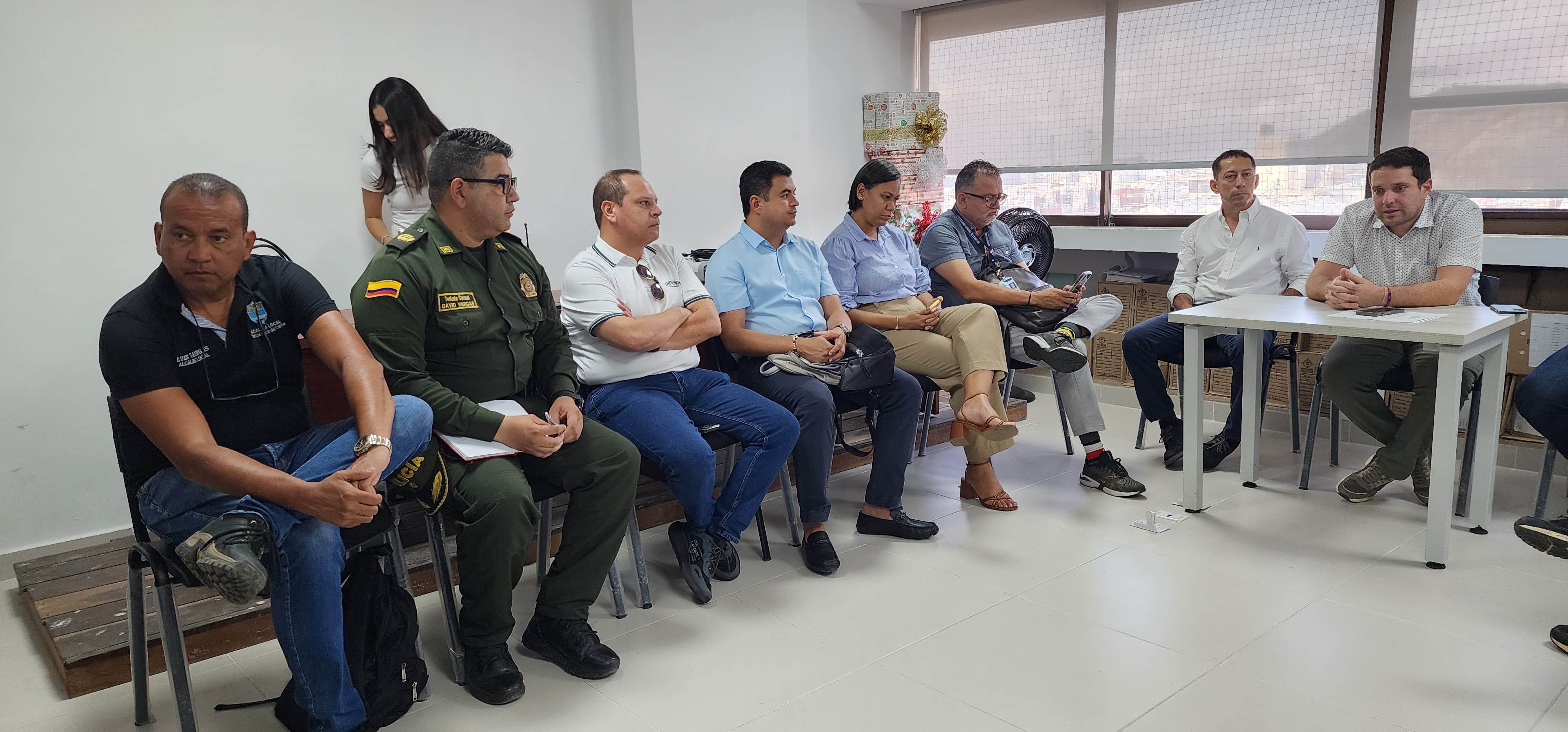  Instalado PMU en Santa Marta por manifestaciones del 18 de marzo 