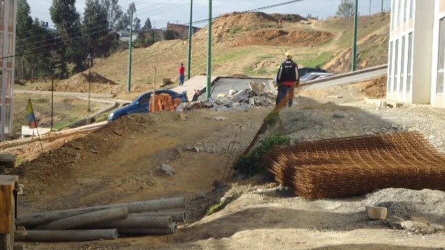 Se anuló el proceso de responsabilidad fiscal contra dos exalcaldes de Tunja, el contratista Iader Barrios, funcionarios de Fonade y de Ecovivienda por el proyecto de vivienda Torres del Parque. Foto: Veedores del proyecto