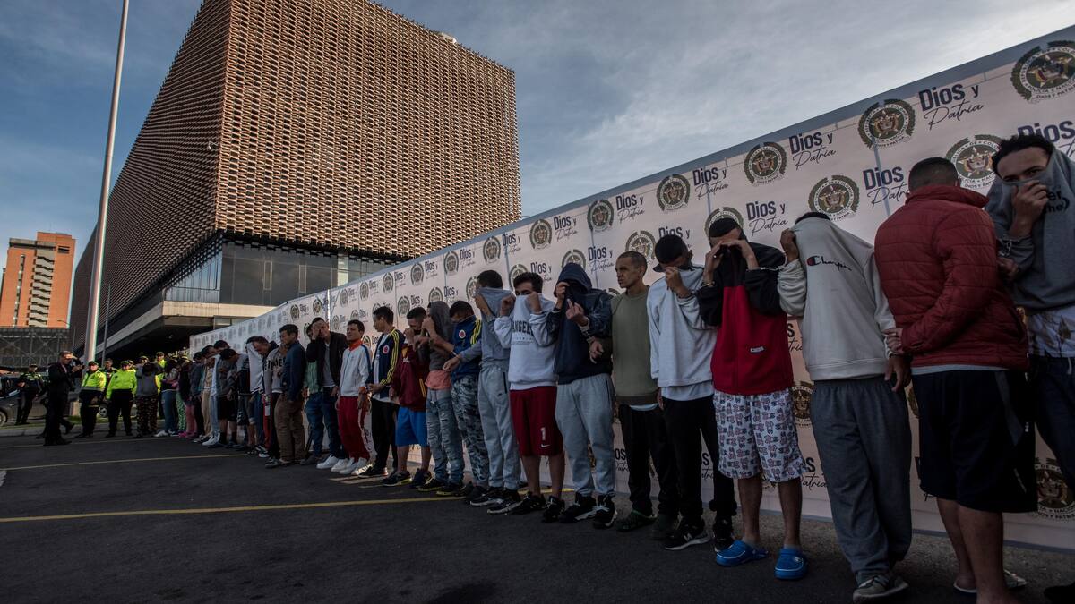 Fueron capturadas 37 personas por expendio de drogas en Bogotá