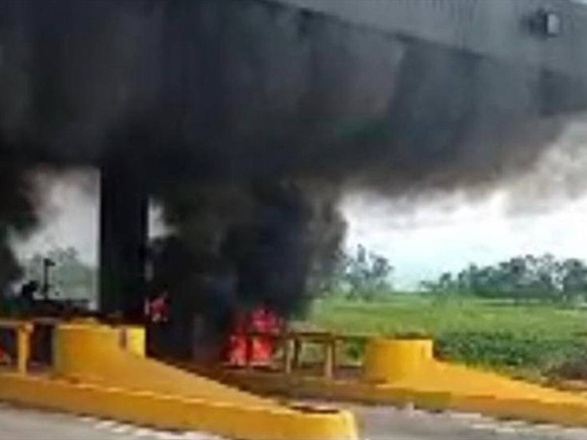 Cauca se quedó sin infraestructura de peajes en medio del paro nacional