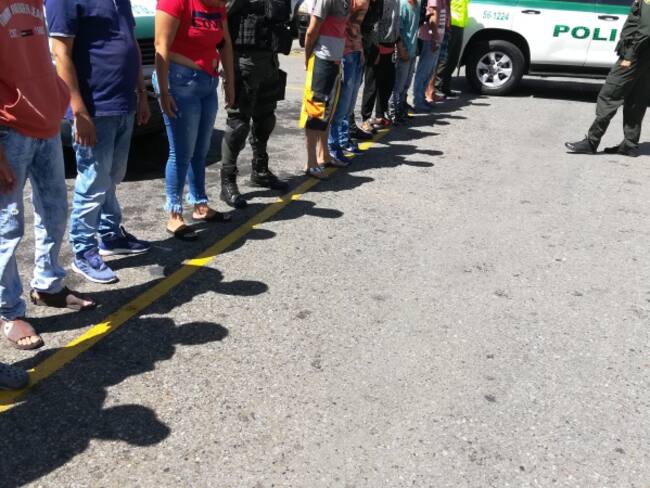 Capturados en Cúcuta. Foto: Archivo.