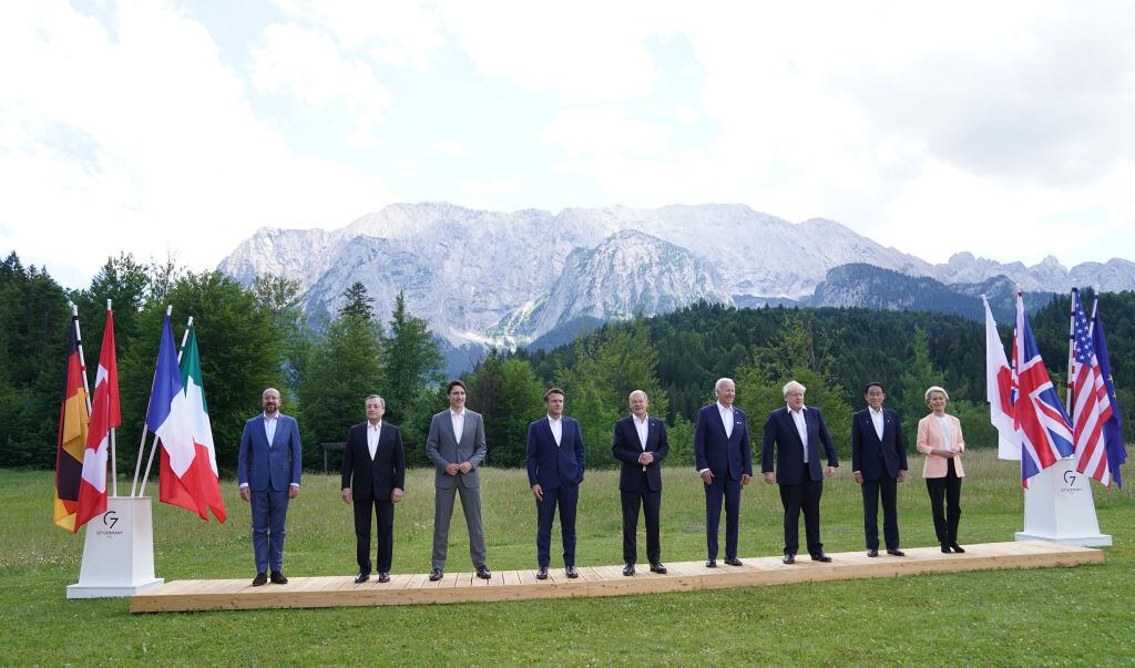 G7. (Photo by Stefan Rousseau - Pool/Getty Images)