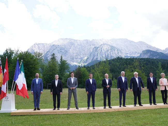 G7. (Photo by Stefan Rousseau - Pool/Getty Images)