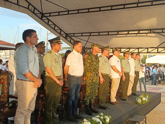 Instalación del grupo Gaula en Santa Marta. Foto: Gissell Campo.