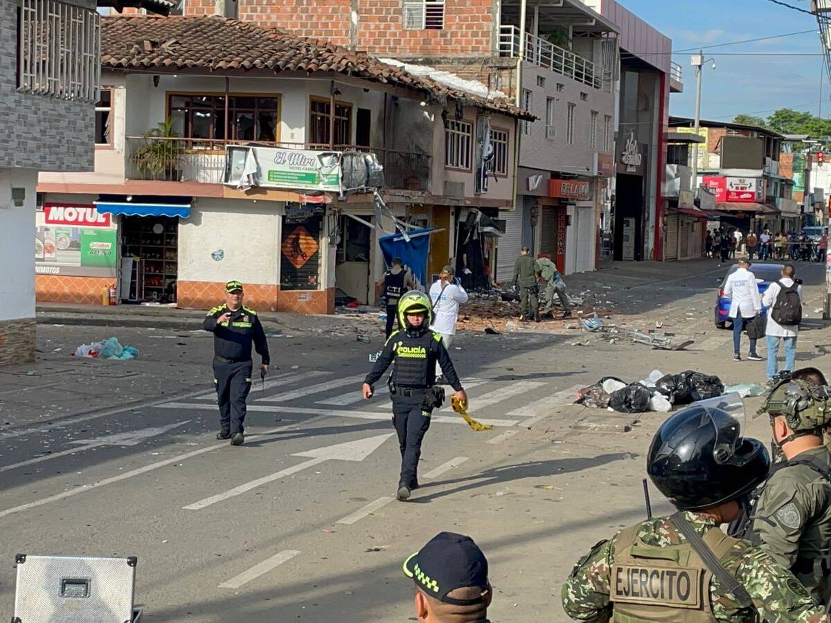 Al menos 12 personas lesionadas tras explosión en Jamundí