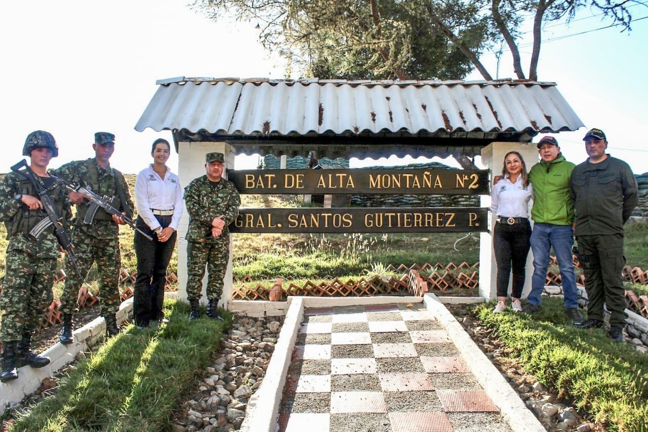 Hostigamiento al Batallón de Alta Montaña de El Espino