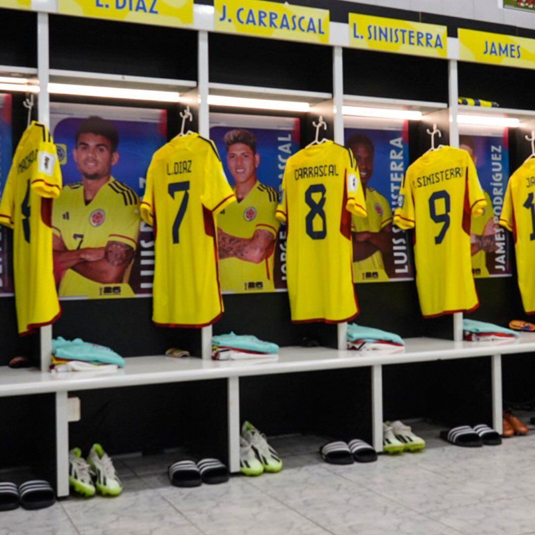Camerino Selección Colombia. Foto: Twitter @FCFSeleccionCol