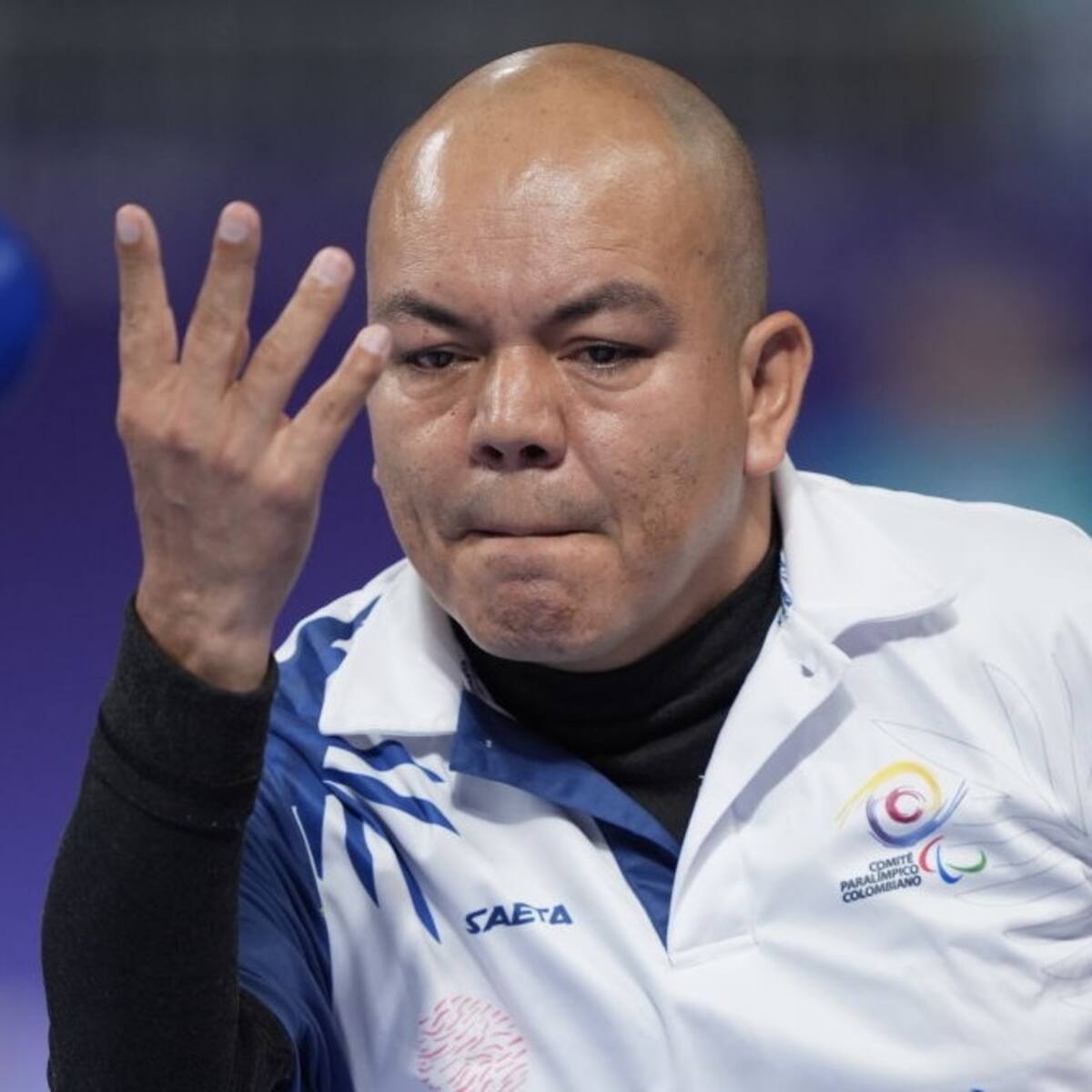 ¡Plata para Colombia! Edilson Chica quedó segundo en boccia BC4 en París 2024