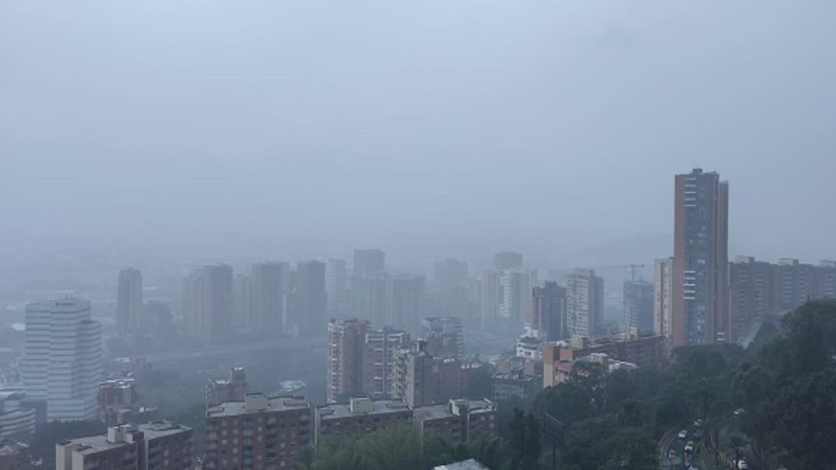 Se reportan incidentes en Medellín y el Valle de Aburrá por las lluvias de este martes