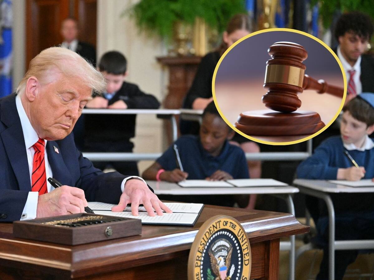 Juez extendió orden temporal que revierte los despidos de Donald Trump