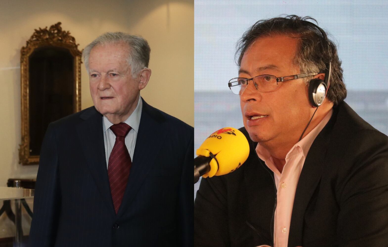 El candidato presidencial Gustavo Petro aseguró que no solo se ha reunido con Luis Carlos Sarmiento, sino también con otros banqueros a nivel nacional e internacional. / FOTO: Colprensa - W Radio