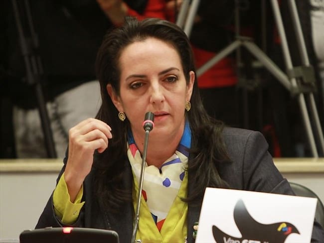 María Fernanda Cabal, representante a la Cámara por el Centro Democrático. Foto: Colprensa