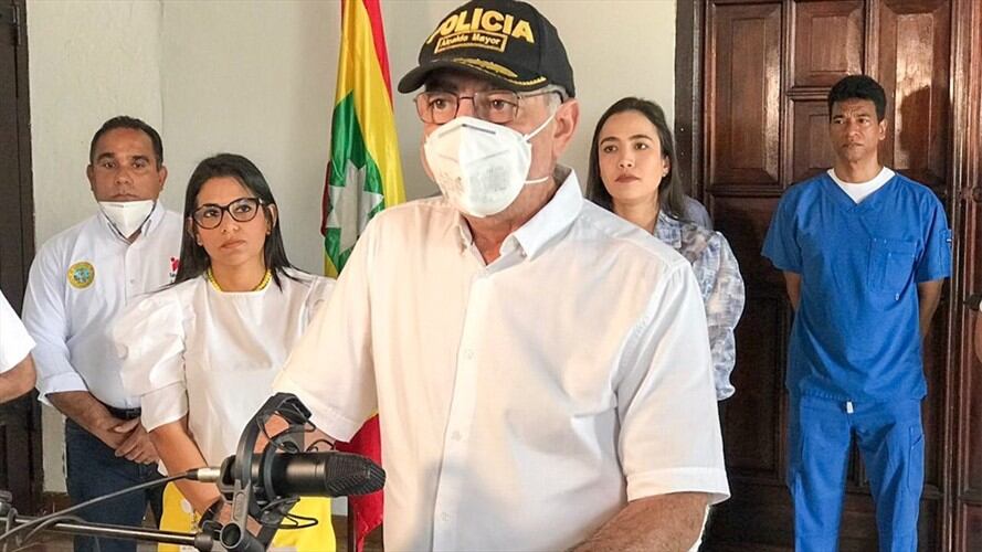 William Dau, alcalde de Cartagena. Foto: Archivo