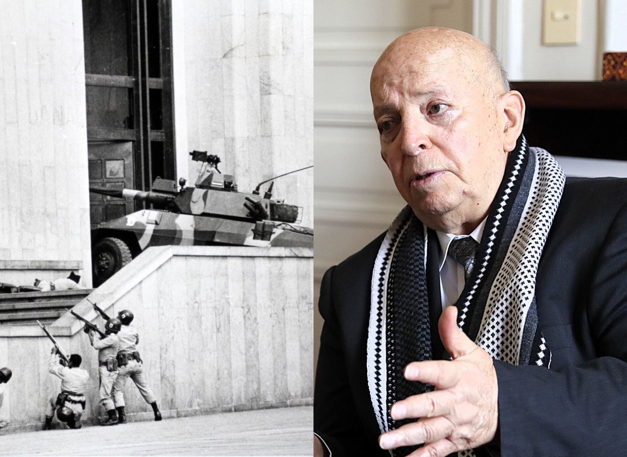 Otty Patiño negó que el narcotráfico haya financiado al M-19 para tomarse el Palacio de Justicia