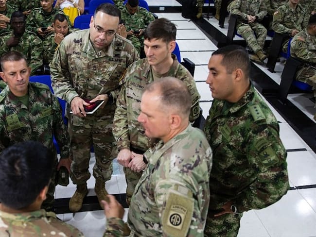 Opiniones en el Congreso a la llegada de tropas estadounidenses a Colombia