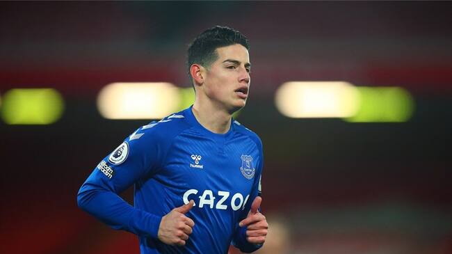 James Rodríguez no jugaría ante el Chelsea. Foto: Jay Barratt - AMA/Getty Images