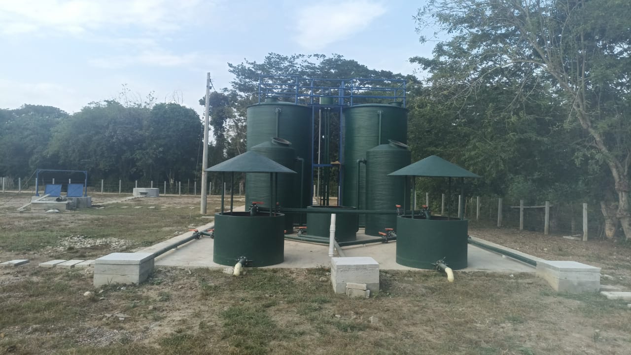 Planta de tratamiento de agua/ Cortesía