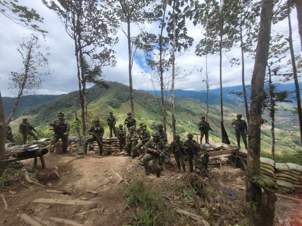 Continúa la ofensiva del Ejército contra las disidencias en Argelia, Cauca