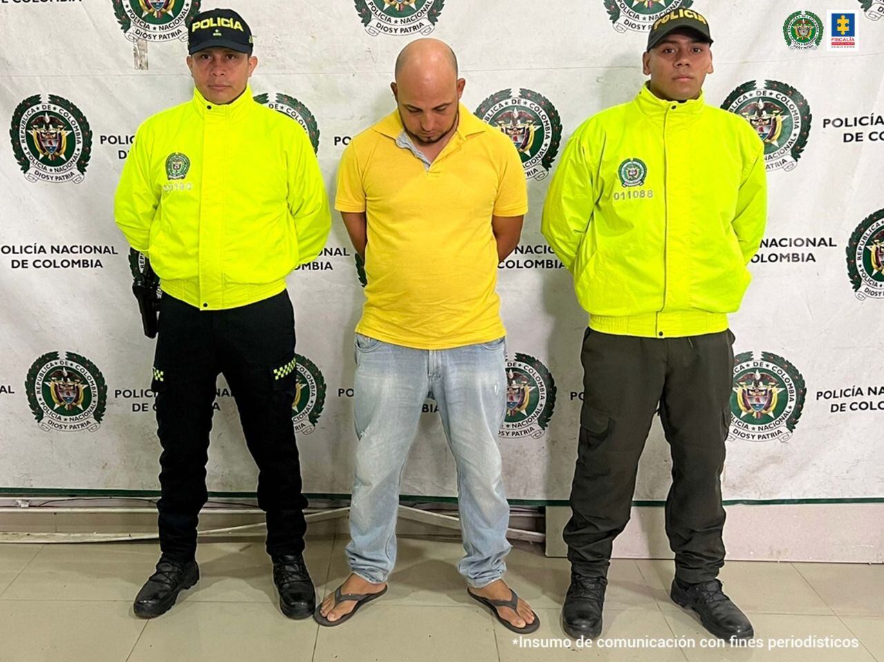 Vladimir José Rojas Arizal. Foto: Fiscalía General de la Nación.