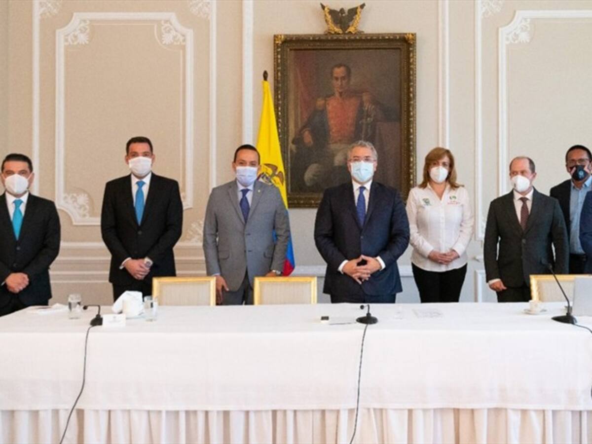 Ante las quejas, Duque y gobernadores llegan a acuerdos para mejorar proyecto de regalías