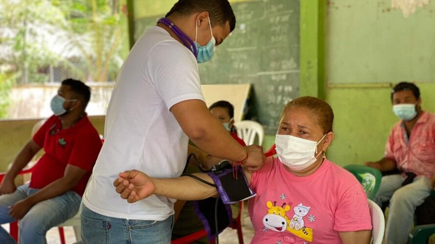 Montería se estaría quedando sin vacunas contra el COVID-19. Foto: Alcaldía de Montería (referencia).