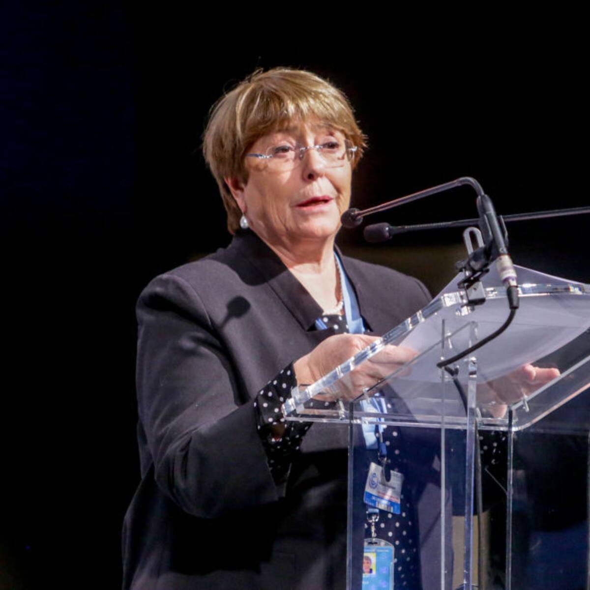 Aliento la necesaria reforma a la Policía: Michelle Bachelet, alta comisionada de la ONU
