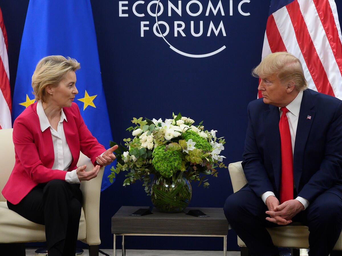 Von der Leyen y Trump se reunirán el 26 de julio en Escocia para debatir sobre comercio